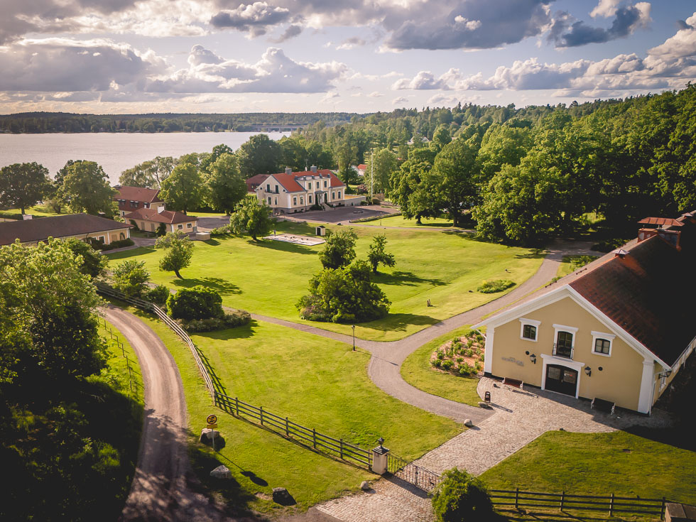 Krägga Herrgård vid Mälaren